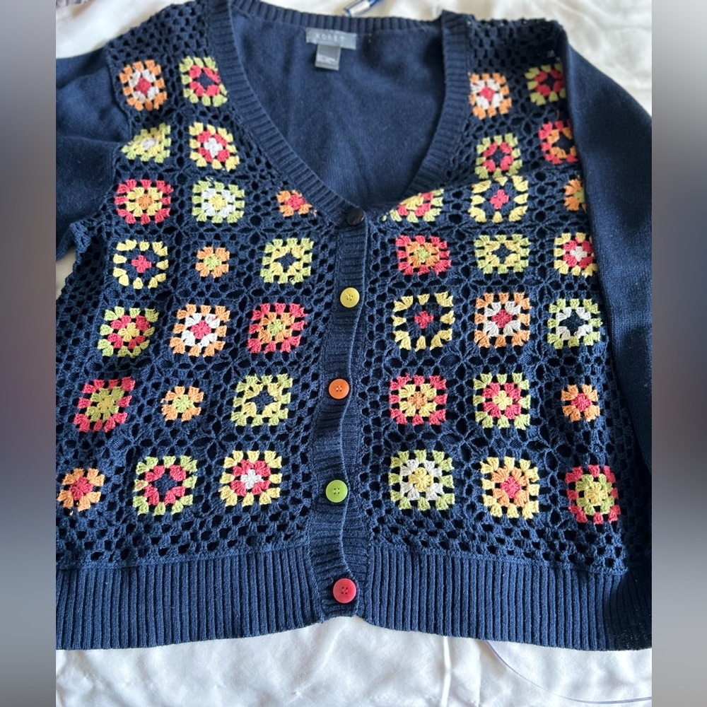 Front Button Sweater